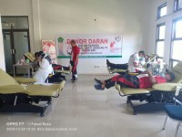 Sambut HAB Ke-75, ASN Kemenag Subulussalam Gelar Donor Darah