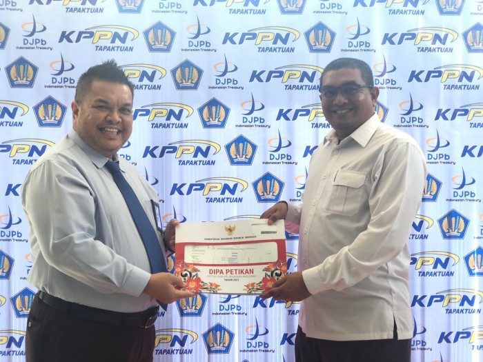 Kakankemenag Aceh Singkil Terima DIPA Tahun 2021