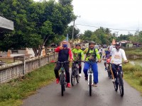 Gowes Kemenag Bireuen Warnai HAB ke-75