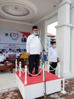 Kakankemenag Aceh Selatan Jadi Irup Pada Upacara HAB Ke 75