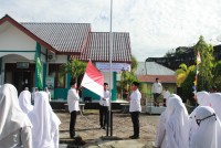 Upacara HAB Ke-75 di Kankemenag Aceh Barat Berjalan Khidmat 