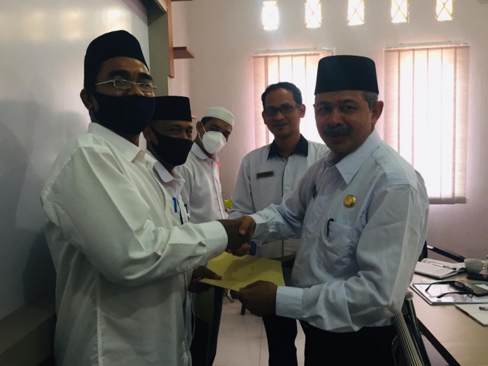 Penyerahan DIPA 2021, Kakankemenag Kota Sabang: Ini Amanah Negara