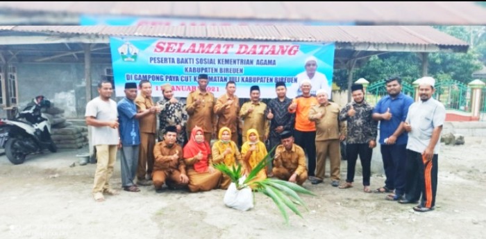 Awal Tahun 2021, Mesjid Nurul Yaqin Juli Lokasi Ke 14 Baksos Penyuluh