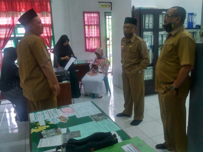 Kakankemenag Langsa Kunker ke KUA Langsa Kota