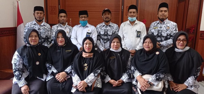 Kakankemenag Menerima Kunjungan Pengurus PGRI Kabupaten Gayo Lues