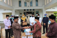 Kemenag Aceh Tengah Terima 1.592 Masker GEMAS Tahap 2, Langsung Distribusikan ke Madrasah