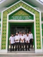 Kabid Urais Tinjau Gedung Balai Nikah dan Manasik Haji KUA Langsa Baro