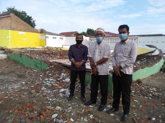 Kakankemenag Langsa Tinjau Lokasi Pembangunan PLHUT