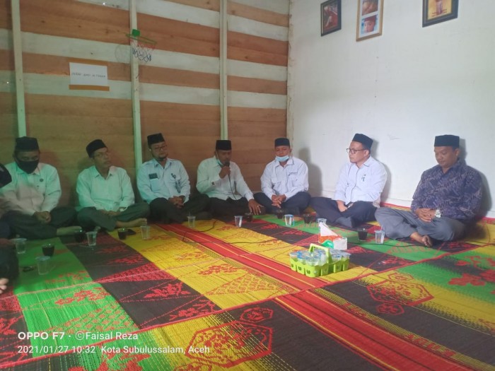 Keluarga Besar Kemenag Subulussalam, Takziyah Kerumah Kasi Bimas Islam