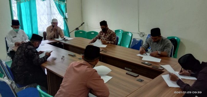 Kemenag Simeulue Uji Kompetensi JF Penghulu Untuk Calon Kepala KUA
