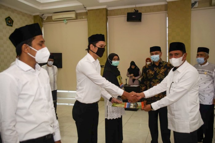 Pembagian SK CPNS Kemenag 2019, Tiga Orang Ditempatkan di Kanwil