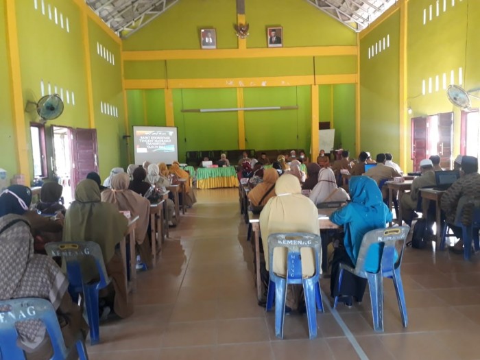 Kankemenag Aceh Tamiang Gelar Rapat Koordinasi Kepala MTs