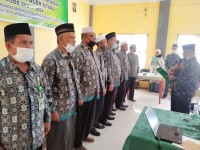 Ini Pesan Salamina Saat Kukuhkan Pokjawas Madrasah Aceh Utara