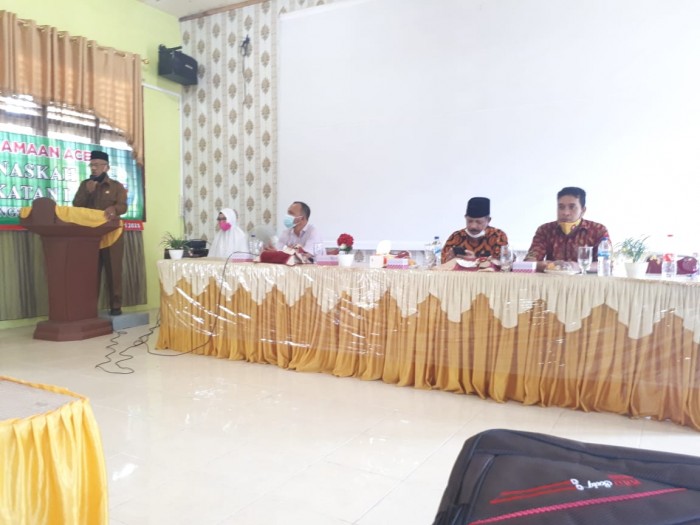 Kakankemenag Langsa Buka Kegiatan DDWK Tata Naskah Dinas Angkatan I