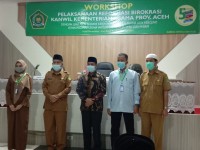 Kakankemenag Aceh Selatan Hadiri Workshop Pelaksanaan Reformasi Birokrasi 