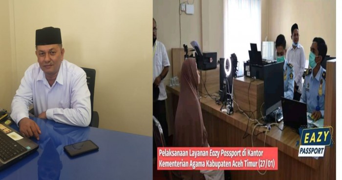 Permudah Layanan, Perekaman Data Jamaah Haji Dilakukan di Aceh Timur