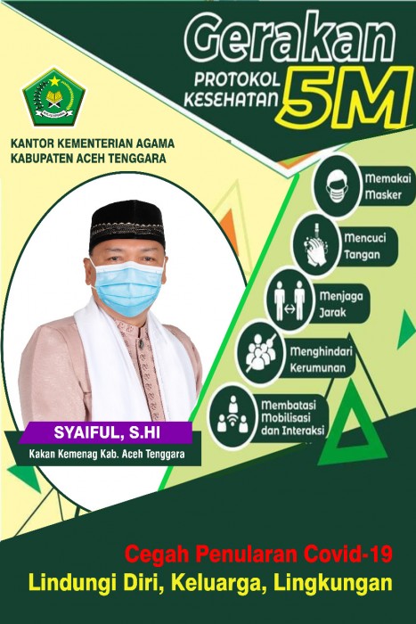 Jelang Cuti, Syaiful Ingatkan 5 M