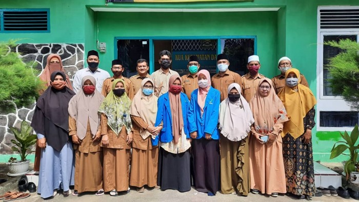 Usai PKL di KUA, Kemenag Aceh Besar Melepaskan Kembali Mahasiswa Fakultas Psikologi UIN Ar-Raniry ke Kampus