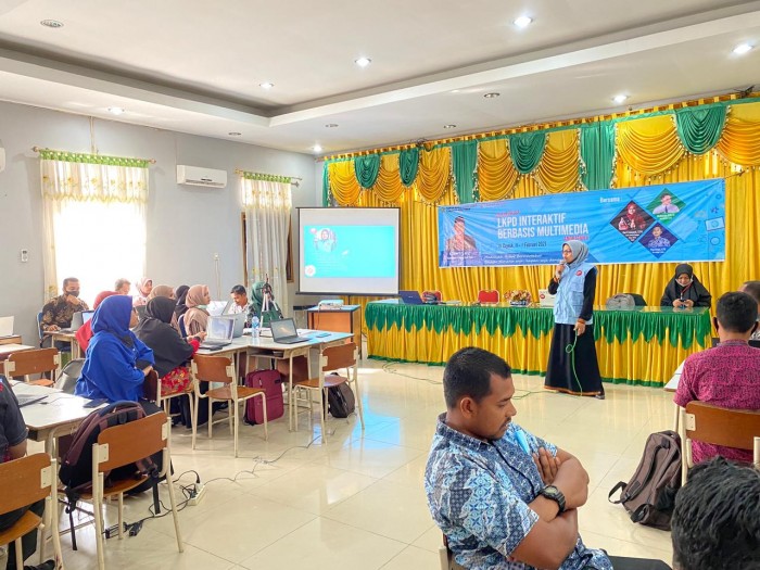 Peserta Pelatihan LKPD Dibekali Materi Anti Korupsi