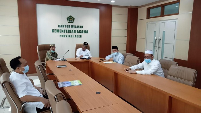 Rapat BWI di Kanwil, Kakankemenag Bener Meriah Ekspos Program Wakaf Produktif