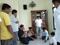 Tim Falakiyah Ukur Arah Kiblat Mushalla Al-Muhajirin Gampong Punie