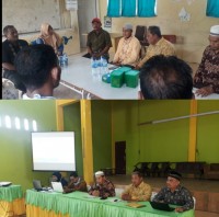 Usai Membuka Sosialisasi, Kakankemenag Atam dan Kasubbag TU Selesaikan Sengketa RA