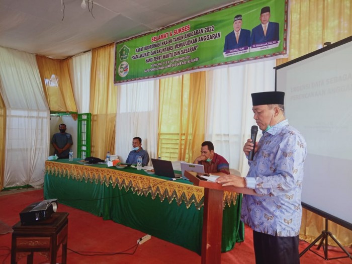 Laksanakan RKA-SK, Ini Harapan Kakankemenag Agara