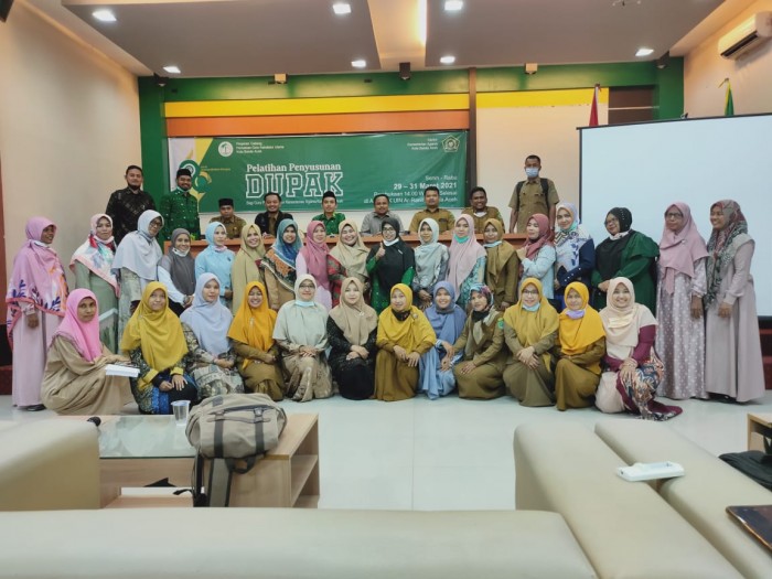 Harlah, Kerjasama dengan Kemenag, Pergunu Banda Aceh Gelar Pelatihan Dupak