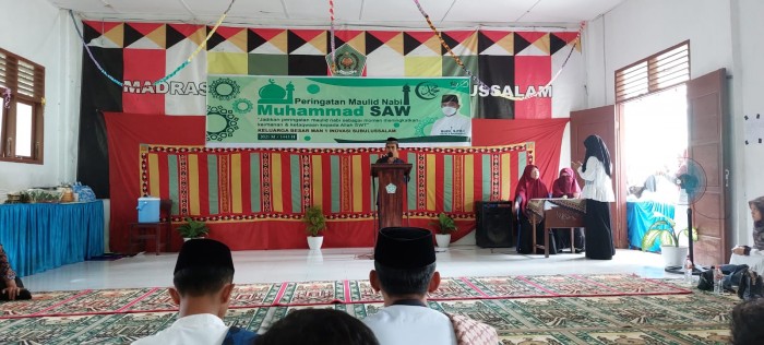 Pengawas Madrasah Ajak Siswa MAN 1 Inovasi Teladani Sipat Nabi Muhammad