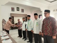 Kakankemenag Aceh Selatan Serahkan POK-DIPA Tahun 2022
