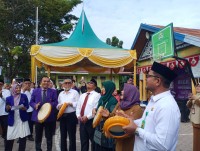 Bersama PDGI, Siswa MIN 17 Pidie Ikut Meriahkan HKGN 2022