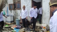 Kemenag Aceh Utara ke Lokasi dan Galang Donasi untuk Rumah Kepala KUA Korban Puting Beliung 