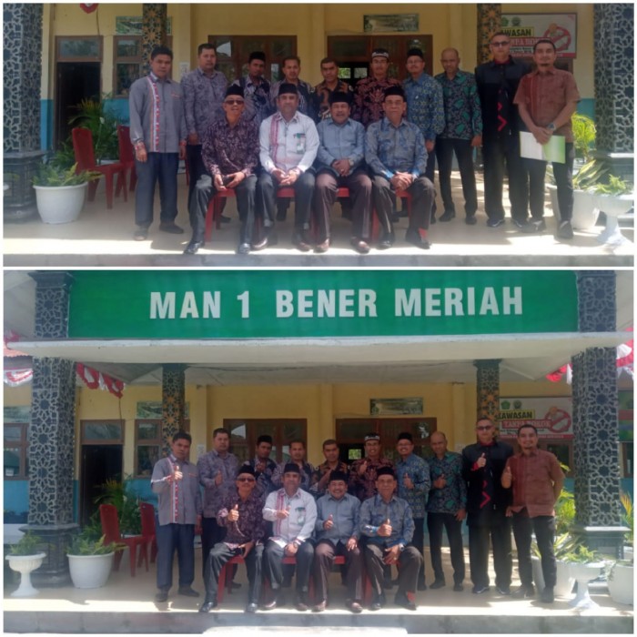 Kanwil Kemenag Aceh Verifikasi Madrasah Diniyah MAN 1 Bener Meriah 