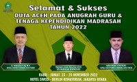 Wakili Aceh, Kepala MAS Merdeka Aceh Timur Rahmad Rezeki Nasution Masuk Grand Final Kategori GTK Madrasah Berdedikatif 2022 