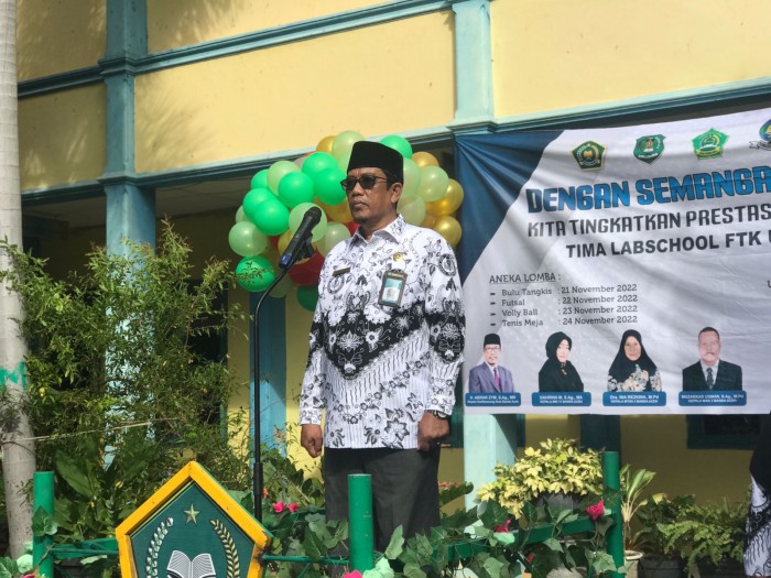Kakankemenag Banda Aceh Irup Upacara HUT HGN ke 77, H.Abrar : Guru Adalah Pendidik Sejati 
