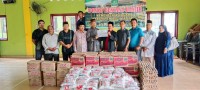 Kankemenag Atam Kembali Terima Bantuan, Kali Ini dari Kankemenag Aceh Barat