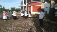 Pesan Analis Kepegawaian Amiruddin Saat Pembina Apel di Kankemenag Aceh Utara 