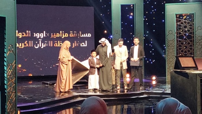 Muhammad Ahsin Asal Kota Langsa Juara 2 Cabang Tilawah Anak-anak MTQ Internasional di Aljazair