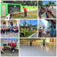 Mendekati Puncak HAB Ke-77, Seluruh Satker Kemenag Subulussalam Lakukan Gotong Royong di Sejumlah Masjid