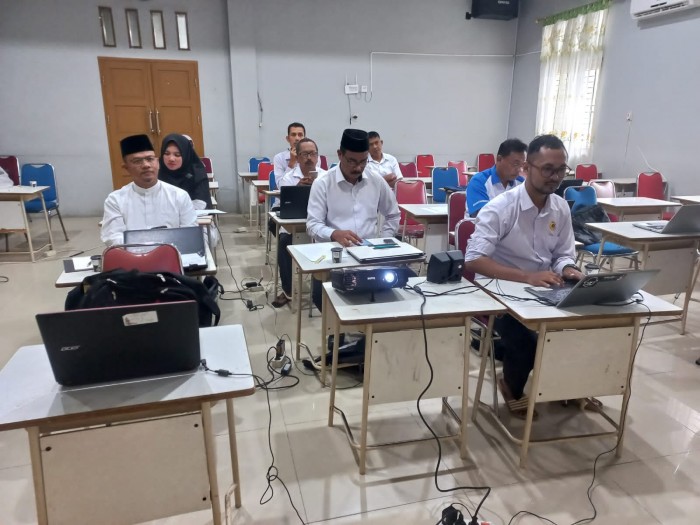 Kemenag Aceh Timur Mengikuti Zoom Meeting Terkait Teknis CAT bagi ASN Tahun 2022