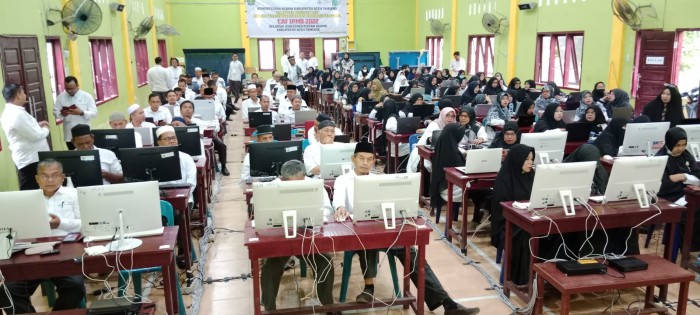Kakankemenag Atam Pantau CAT IPMB 2022