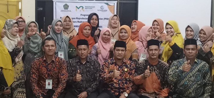 KKG Pokja 35 Berakhir, Ditutup Kepala Kankemenag Bireuen