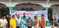 Gotroy Kemenag Langsa di Masjid Nurul Iman Gp. Alue Beurawe berjalan Lancar
