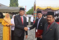 Upacara HAB ke-77, Pj Walikota Sabang Jadi Irup Bacakan Amanat Menteri Agama