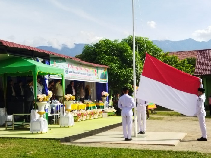 Pj Bupati Aceh Tenggara Irup Upacara HAB ke-77 Kementerian Agama