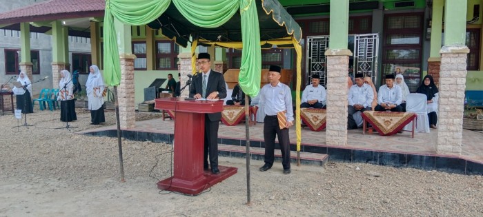 Donor Darah dan Tasyakuran Iringi Upacara HAB ke-77 di Kankemenag Atam 