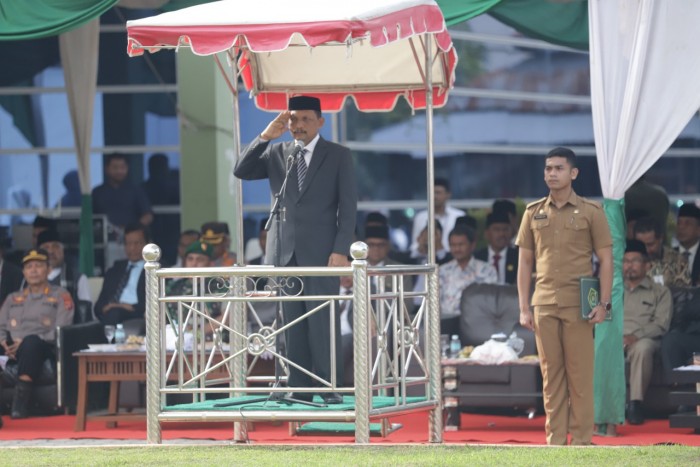 PJ Gubernur Jadi Irup Upacara HAB ke 77 Kementerian Agama di Aceh, Berlangsung Khidmat