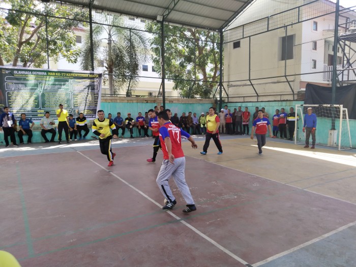 Kakanwil Buka Turnamen Futsal Gembira, Ini Jadwalnya