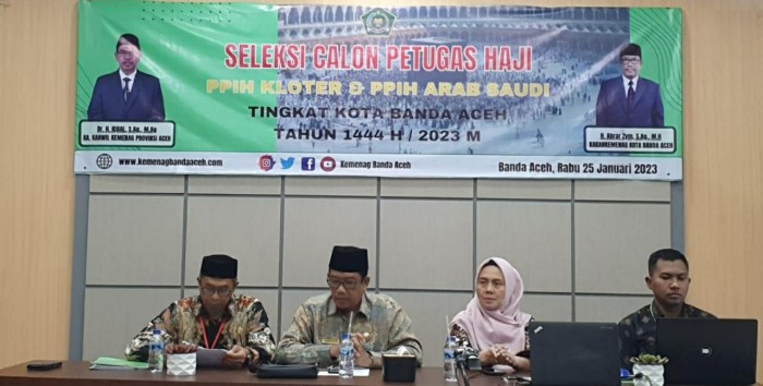40 ASN Kemenag Banda Aceh Berjuang untuk dapat Menjadi Petugas Haji 2023 