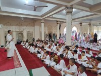 Hadirkan 5 Kloter, Anak-anak RA Alquran dan RA Perwanida Peragakan Manasik Haji